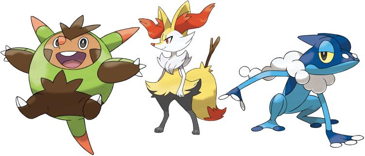 Pokemon X/Y Starter Evolutions, Customization Revealed