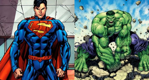 #3 - Superman and Hulk