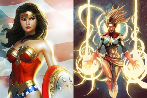 #5 - Wonder Woman and Captain Marvel