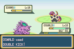 Honestly, at this point, Oswald's kinda become my primary battler for dealing with other Poison-types, unless I'm confident that Buttery can get a quick Confusion in without getting hit.